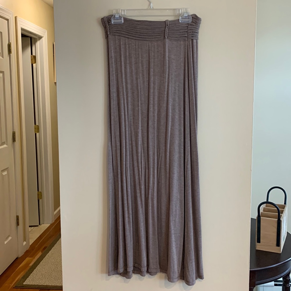Max studio long skirt size L